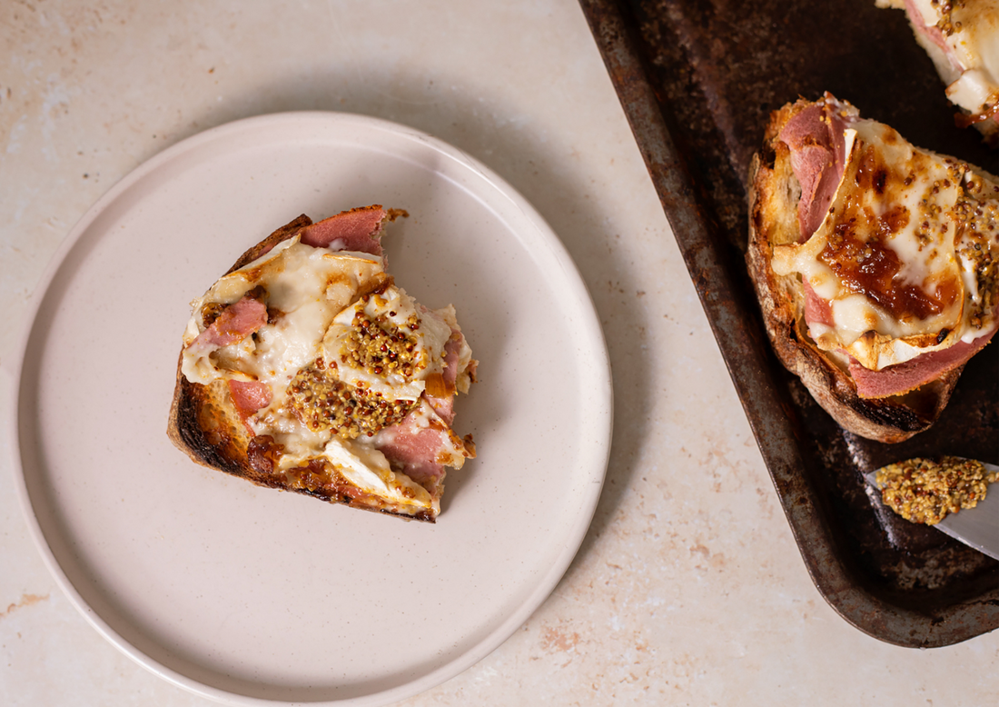 Vegan Ham And Cheese Toastie