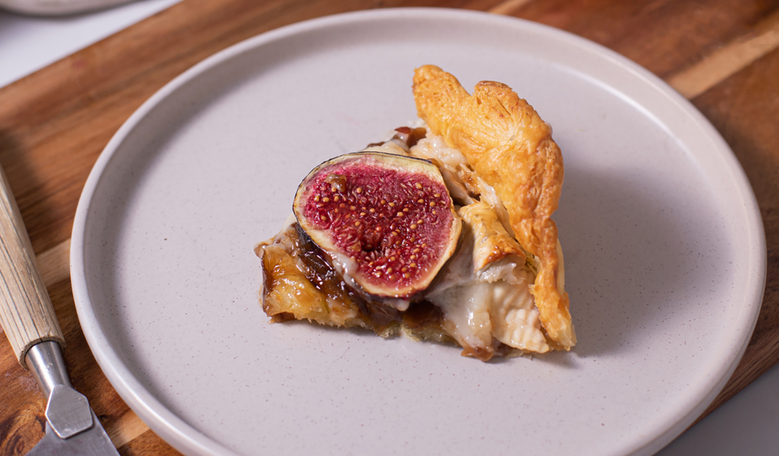 Shamembert, Onion Chutney & Fig Tart
