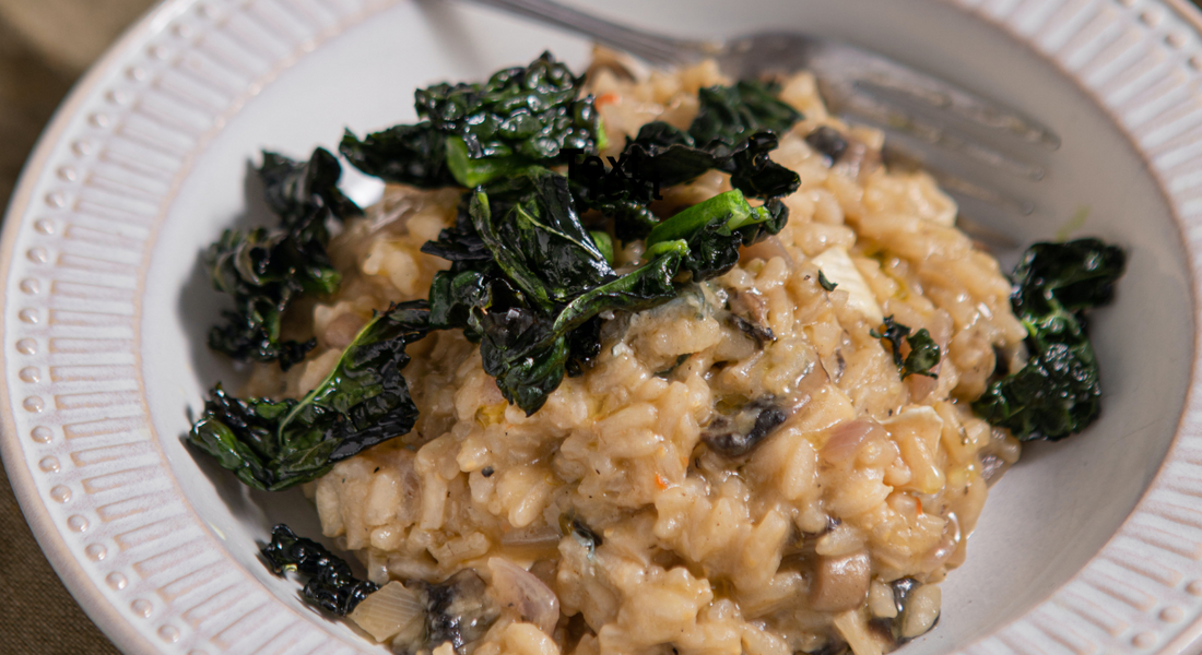 THREE CHEESE LEFTOVER RISOTTO – Honestly Tasty
