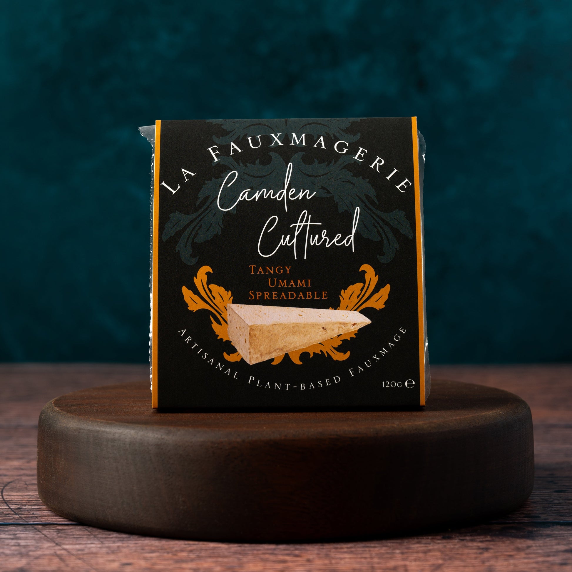 camden cultured la fauxmagerie  cashew based cheese